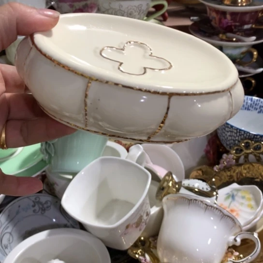 瓷片微瑕陶瓷处理介意请慎拍