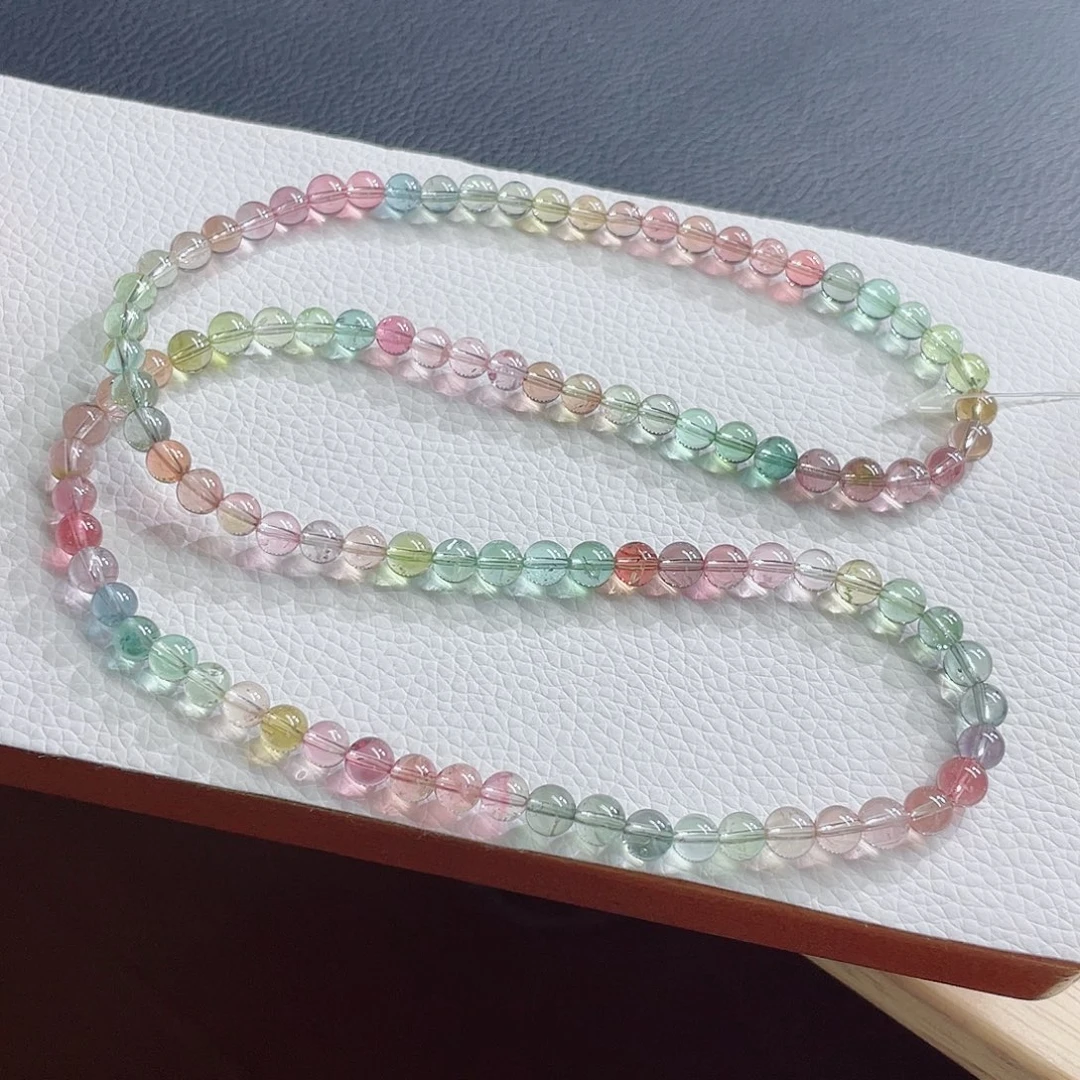 未镶嵌碧玺手链5.7mm左右