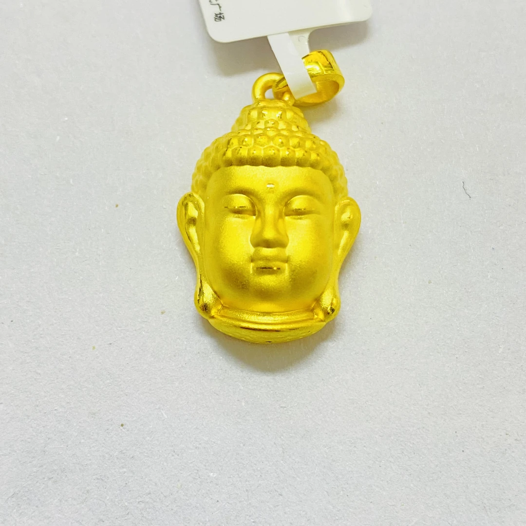 【旺旺金选】 足金999 经典佛头  1.9