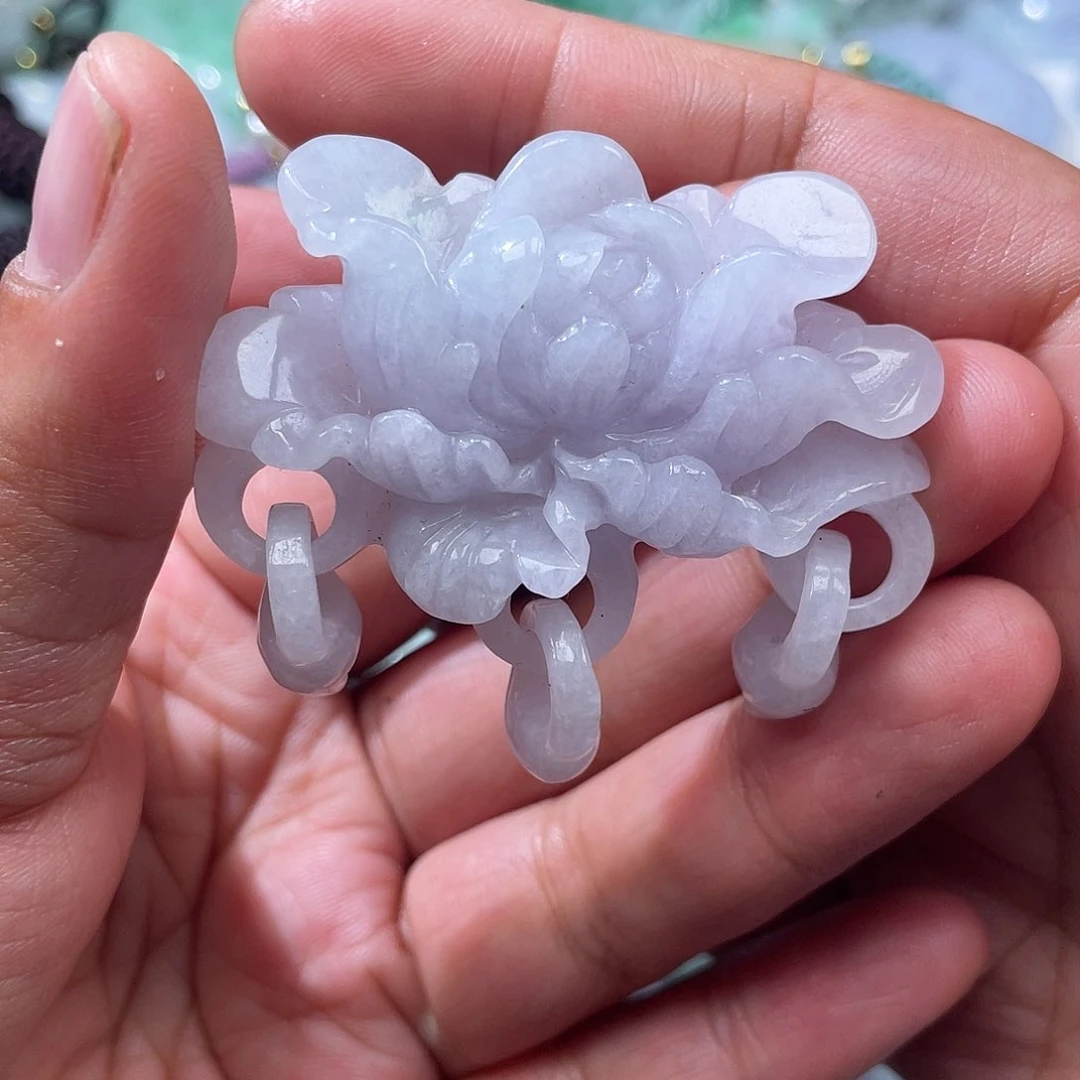 颈饰未镶嵌翡翠翡玉缘翡翠