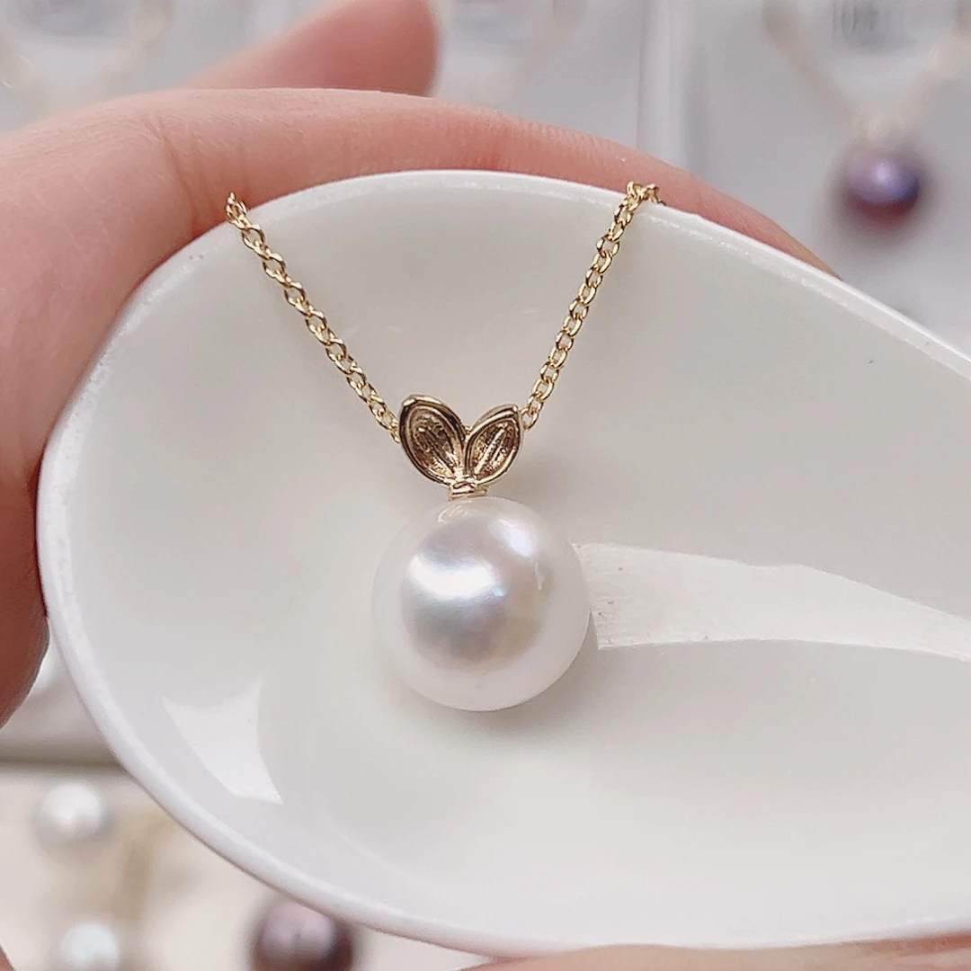 淡水珍珠未镶嵌吊坠(赠链)