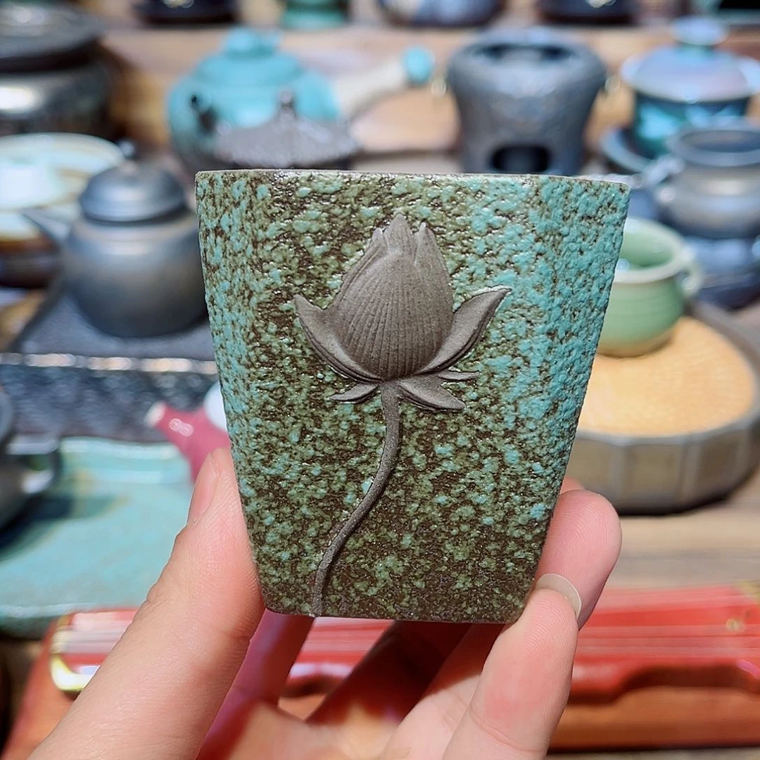 陶瓷香炉茶具摆件