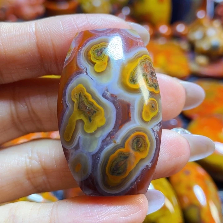 未镶嵌战国红吊坠玛瑙/玉髓