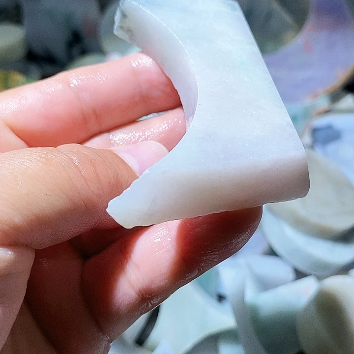 散珠翡翠边角料92