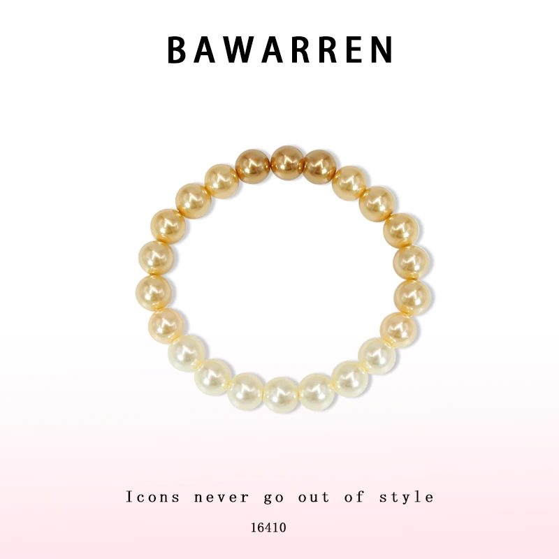 Bawarren 16410-【渐变珠珠】轻奢经典手链