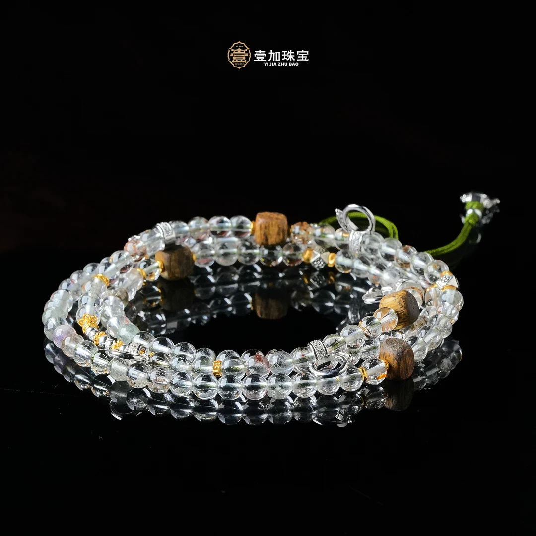 壹加师姐|手工设计C气绿境绿幽灵108多功能配链多样性发一8337N