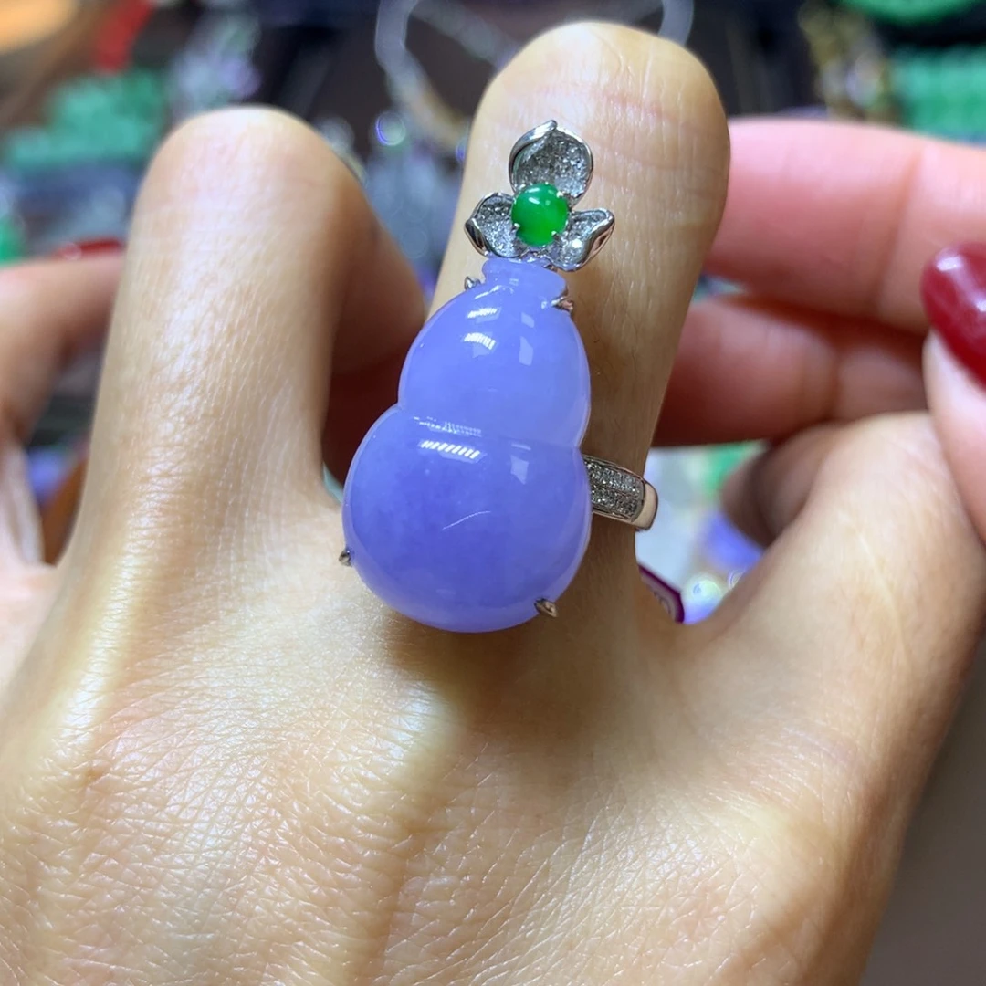 【闪购商品】翡翠颈饰18K金镶嵌翡翠