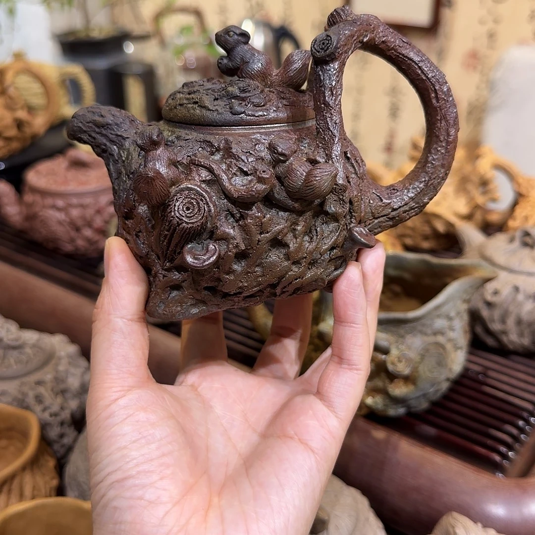 茶壶紫砂柴烧供春