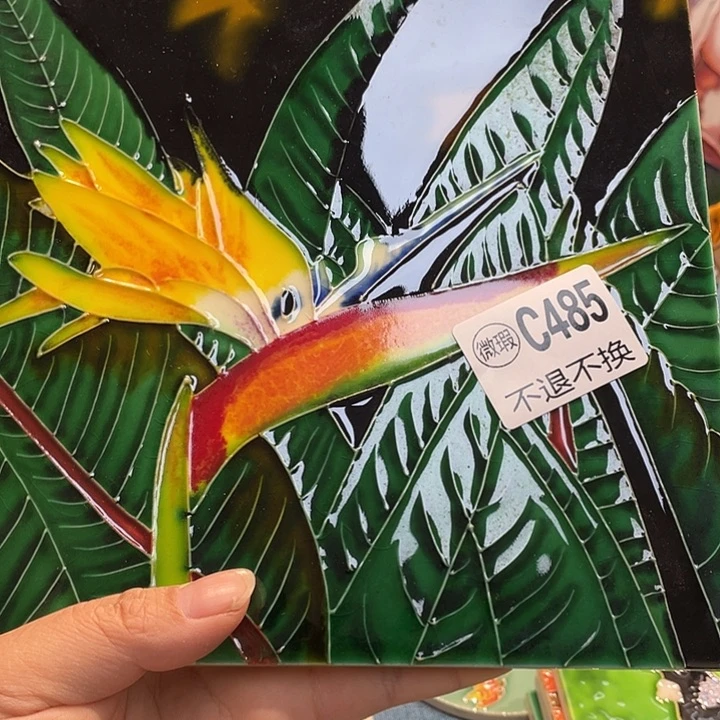 陶瓷竹***）手工制作，默认微瑕