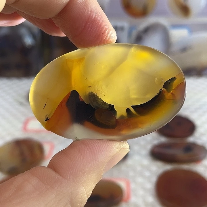 玛瑙/玉髓合金颈饰