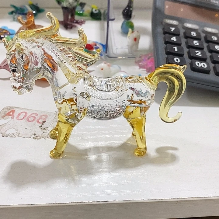 琉璃马高5厘米宽10厘米