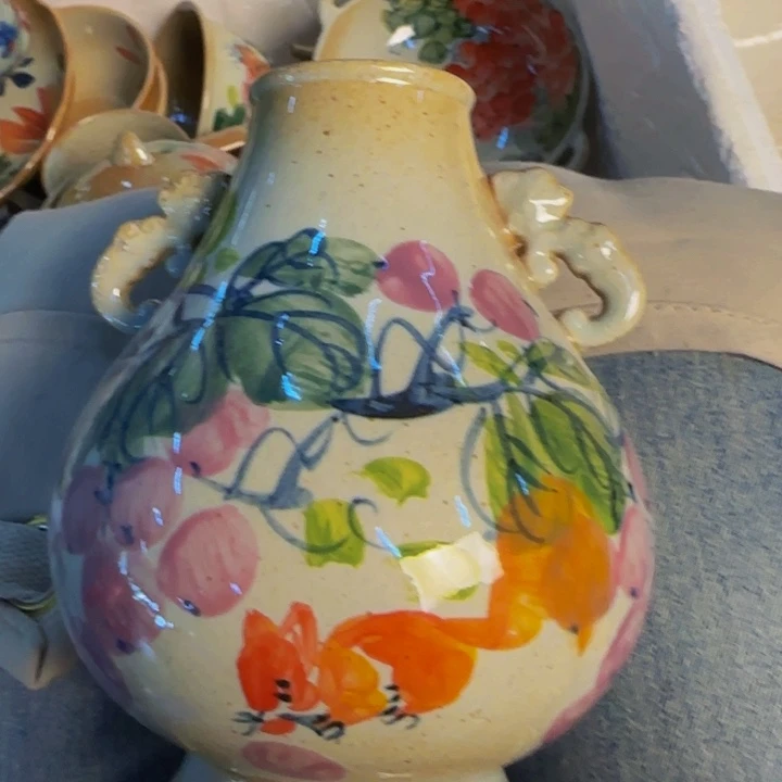 瓷片景德镇陶瓷手工手绘