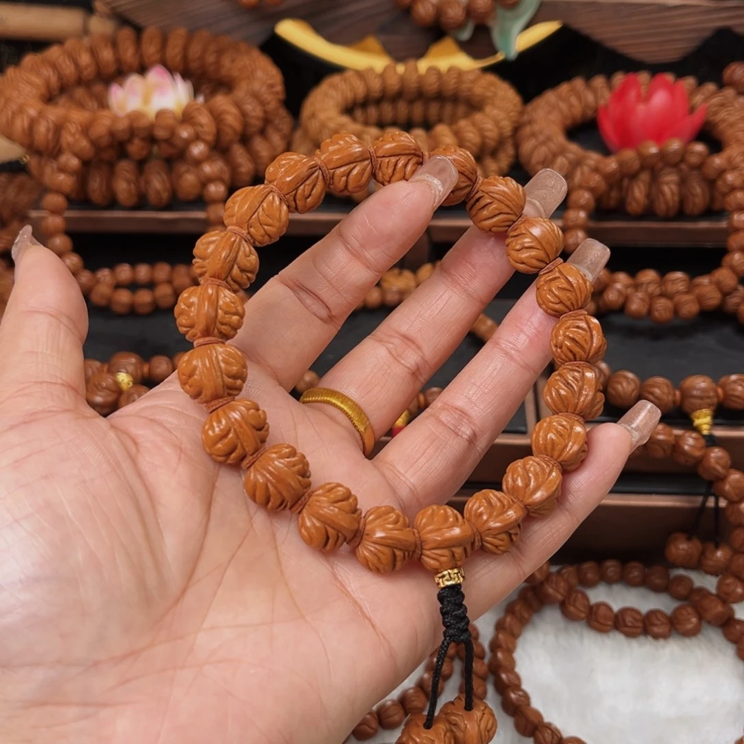 桃核手串14精品小金豆