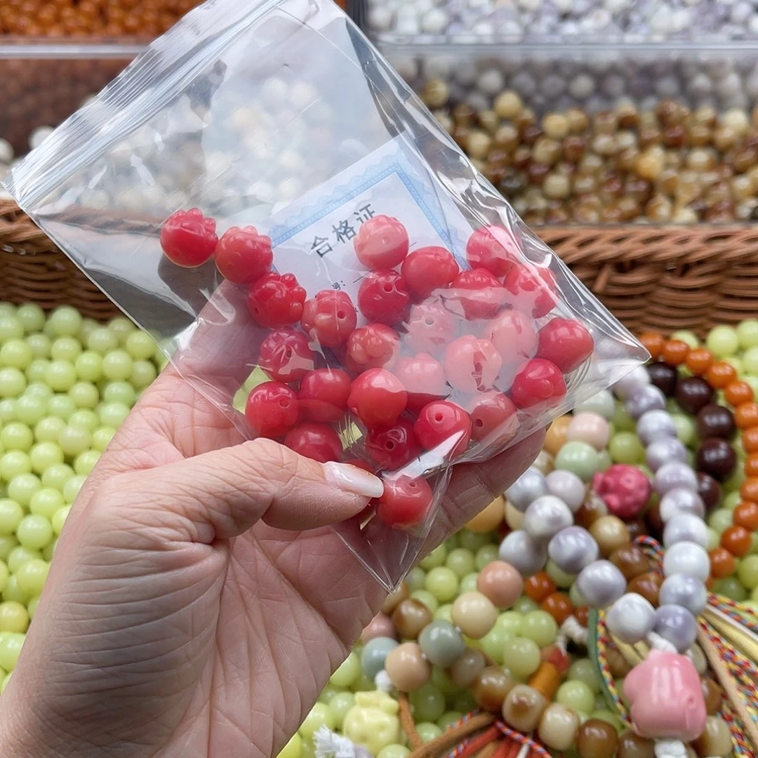 白玉菩提吊坠龍****任Z/12mm/22颗有油