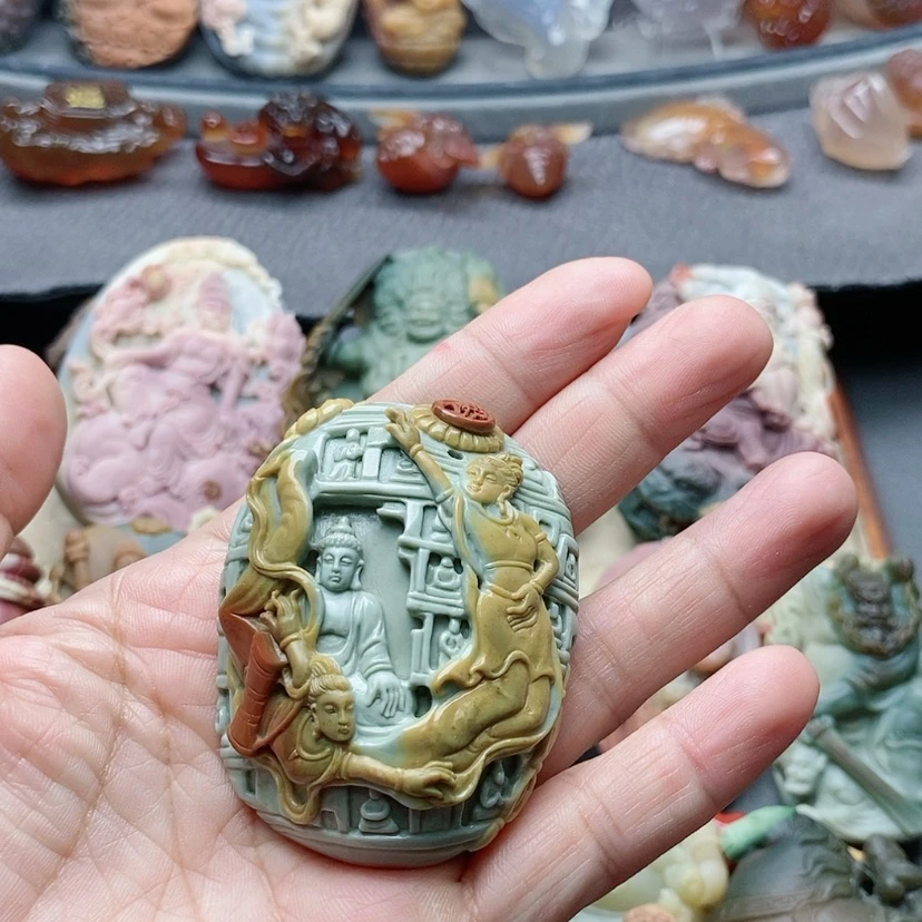 【闪购商品】未镶嵌吊坠定制石英质玉