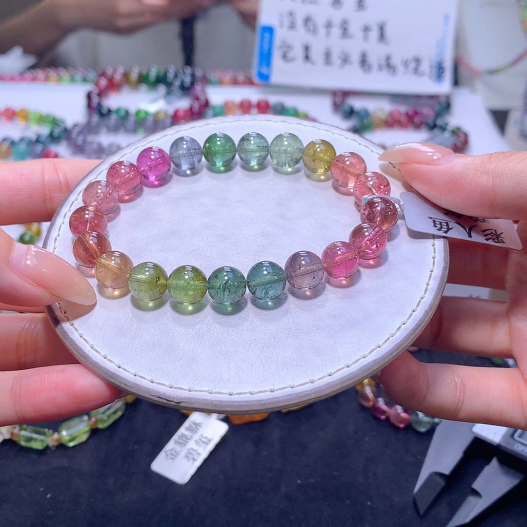 【闪购商品】手链银S925镶嵌碧玺碧玺