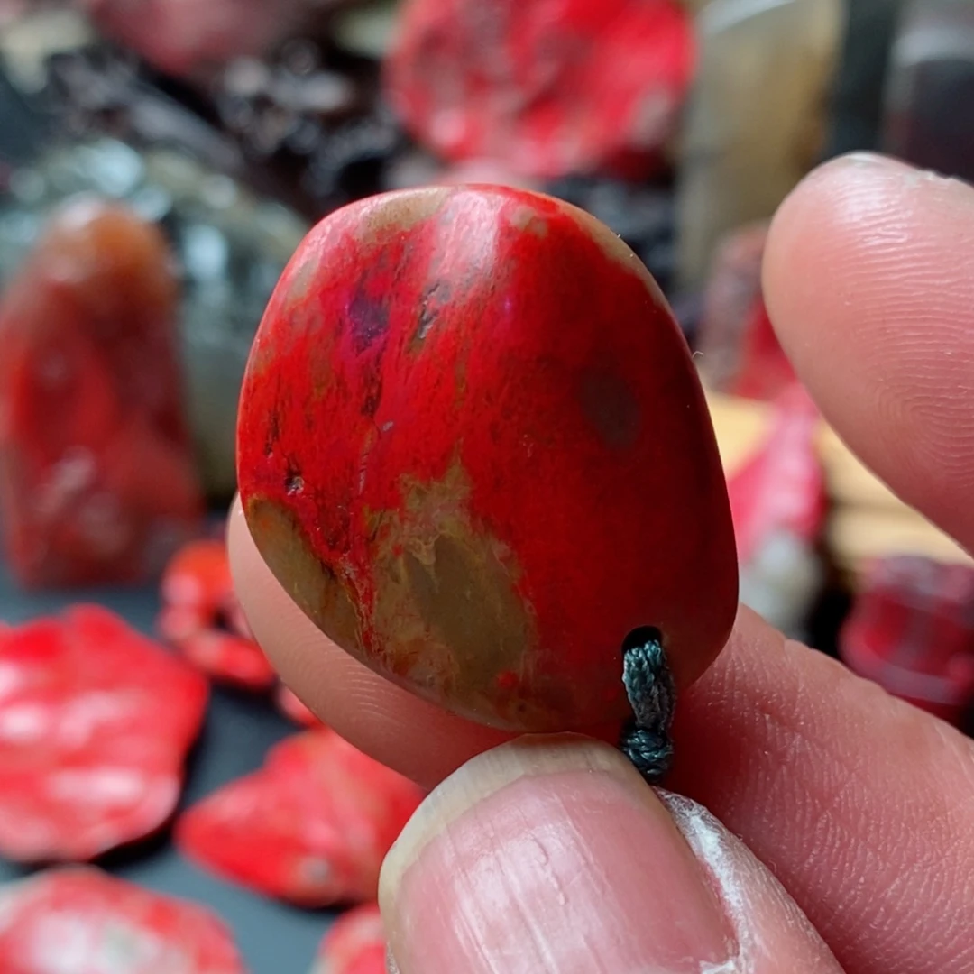 昌化鸡血石昌化鸡血石挂件