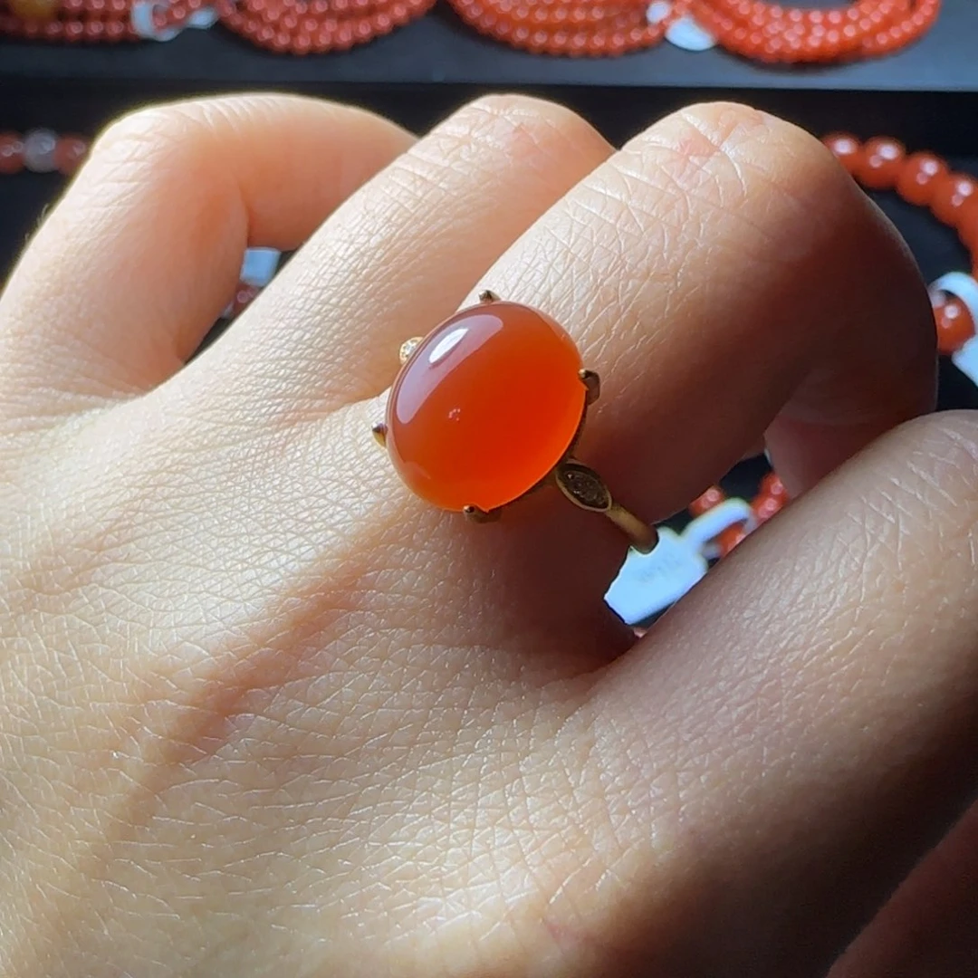 南红玛瑙手串未镶嵌冰**士