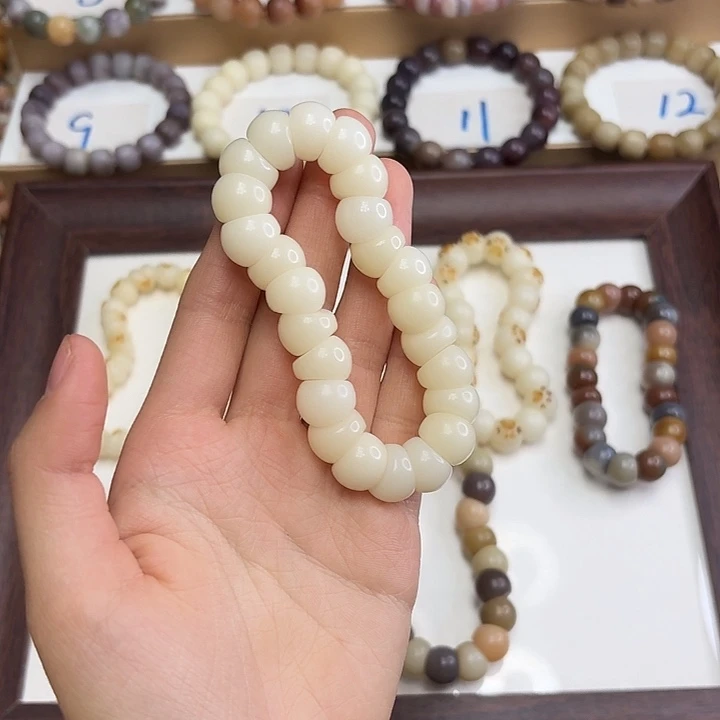 手串菩提根/象牙果卡14蒜瓣