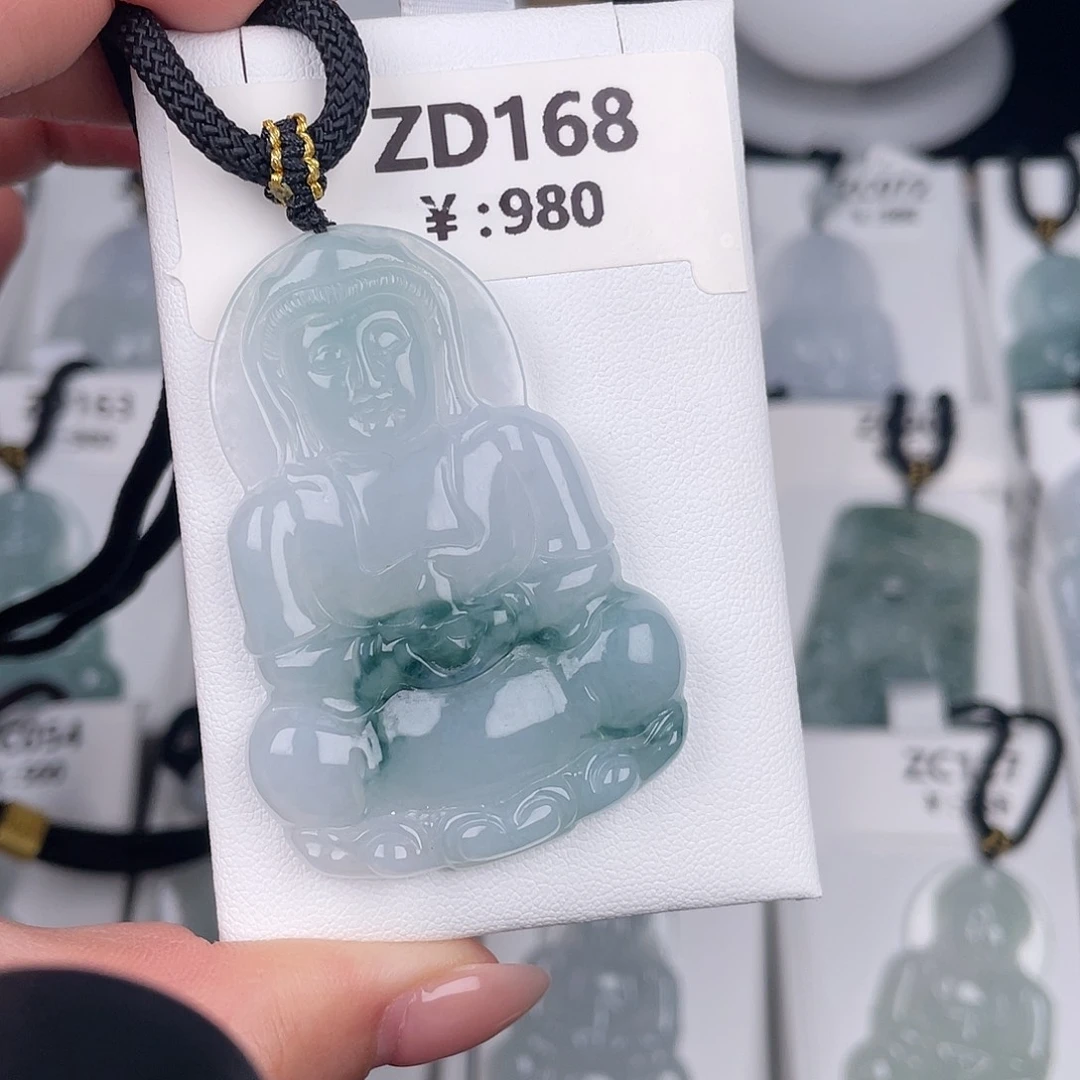 翡翠未镶嵌颈饰zd168