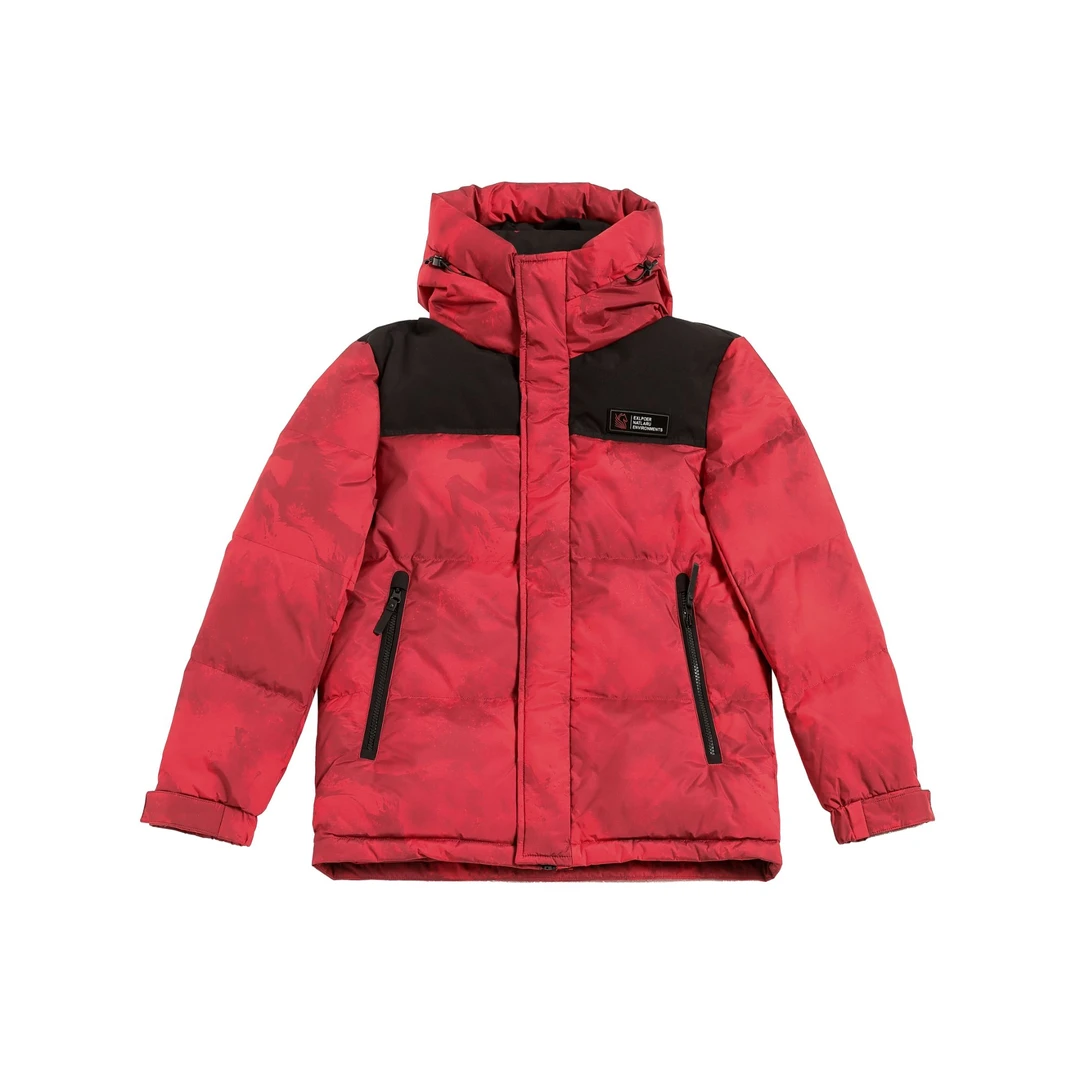 燕苹新冬款防风御寒保暖可调节连帽迷彩潮流男款鸭绒羽绒服26871