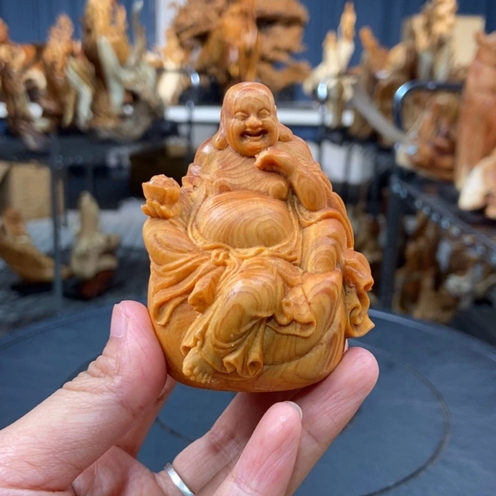 柏木（崖柏）手把件