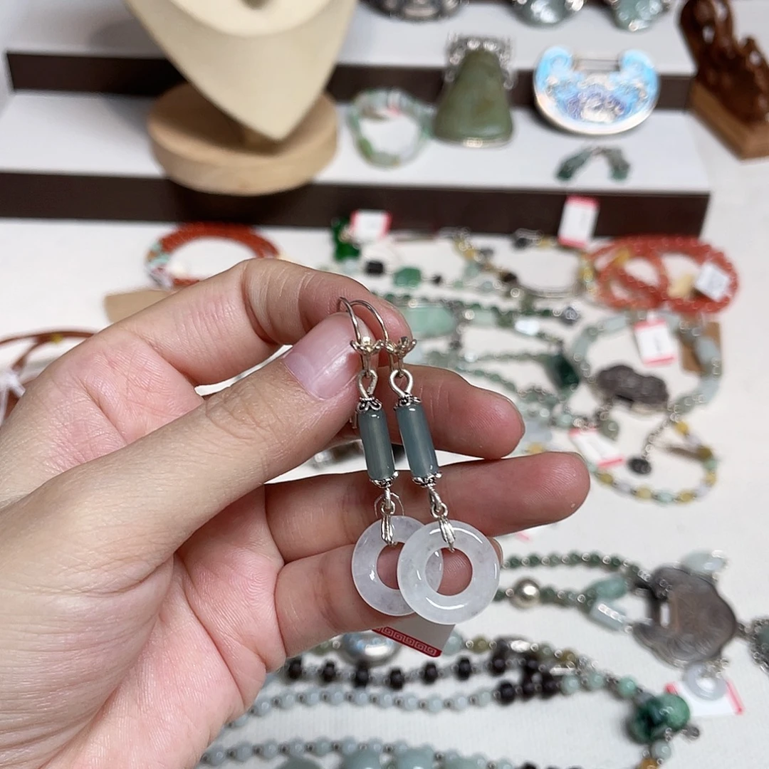 足银925银配饰耳环