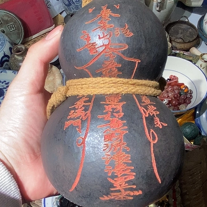石材工艺品葫芦瓶 懂的拍