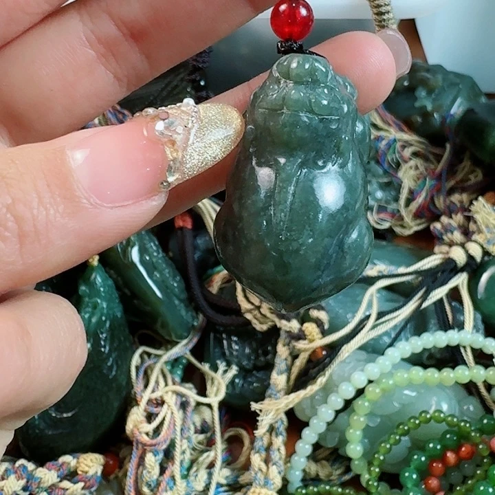 和田玉把件未镶嵌