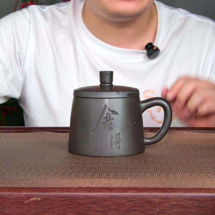 茶杯紫砂高货放漏