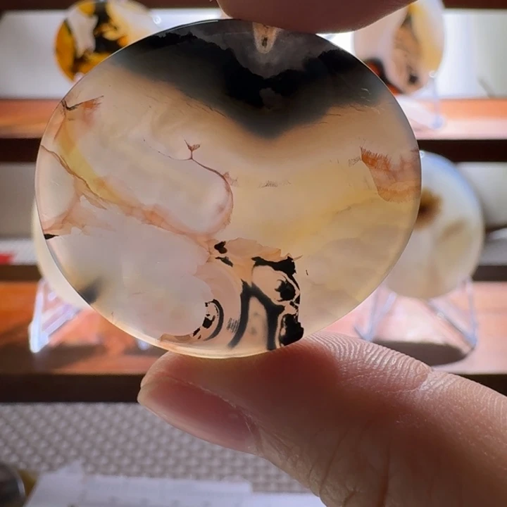 玛瑙/玉髓合金颈饰