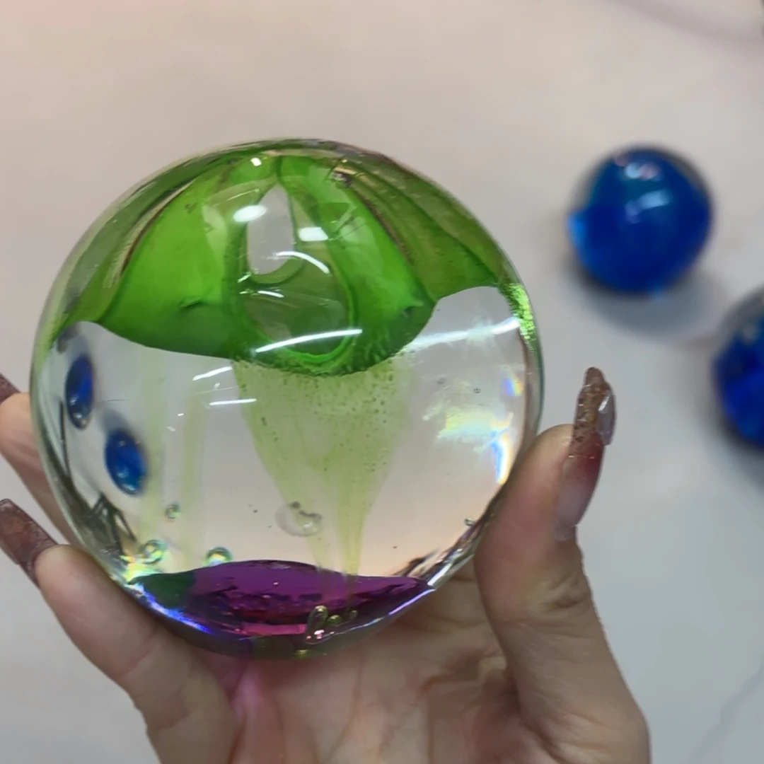 琉璃手工艺品瑕疵