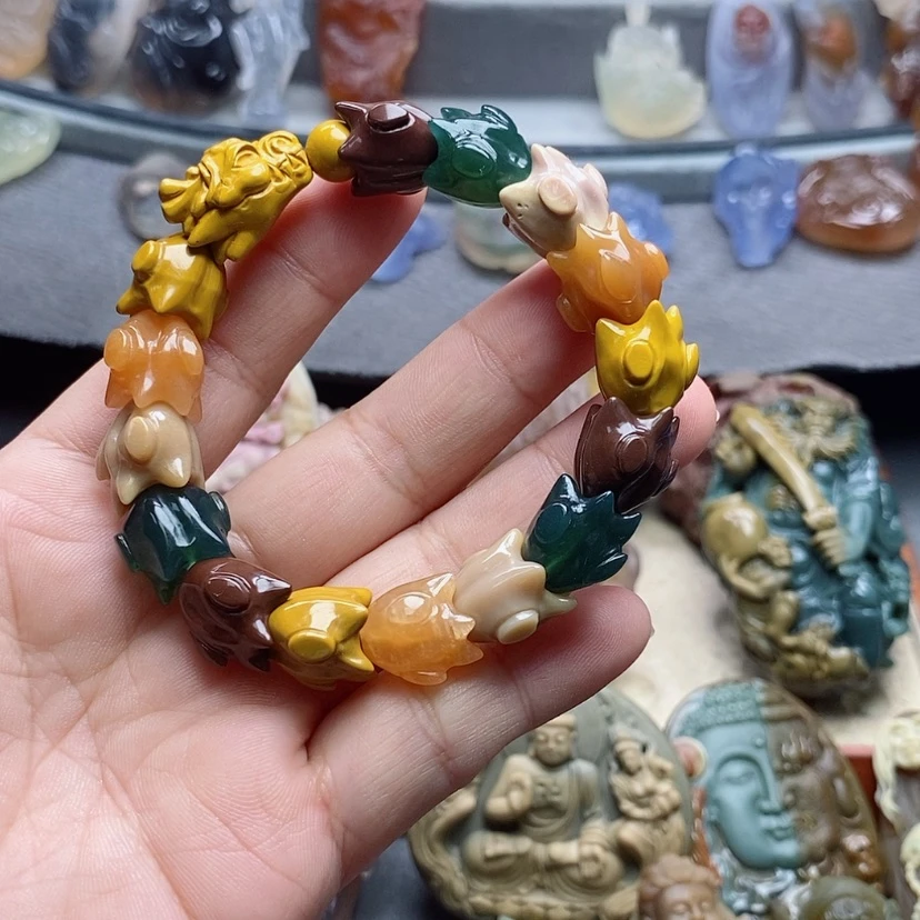 【闪购商品】未镶嵌手串定制石英质玉