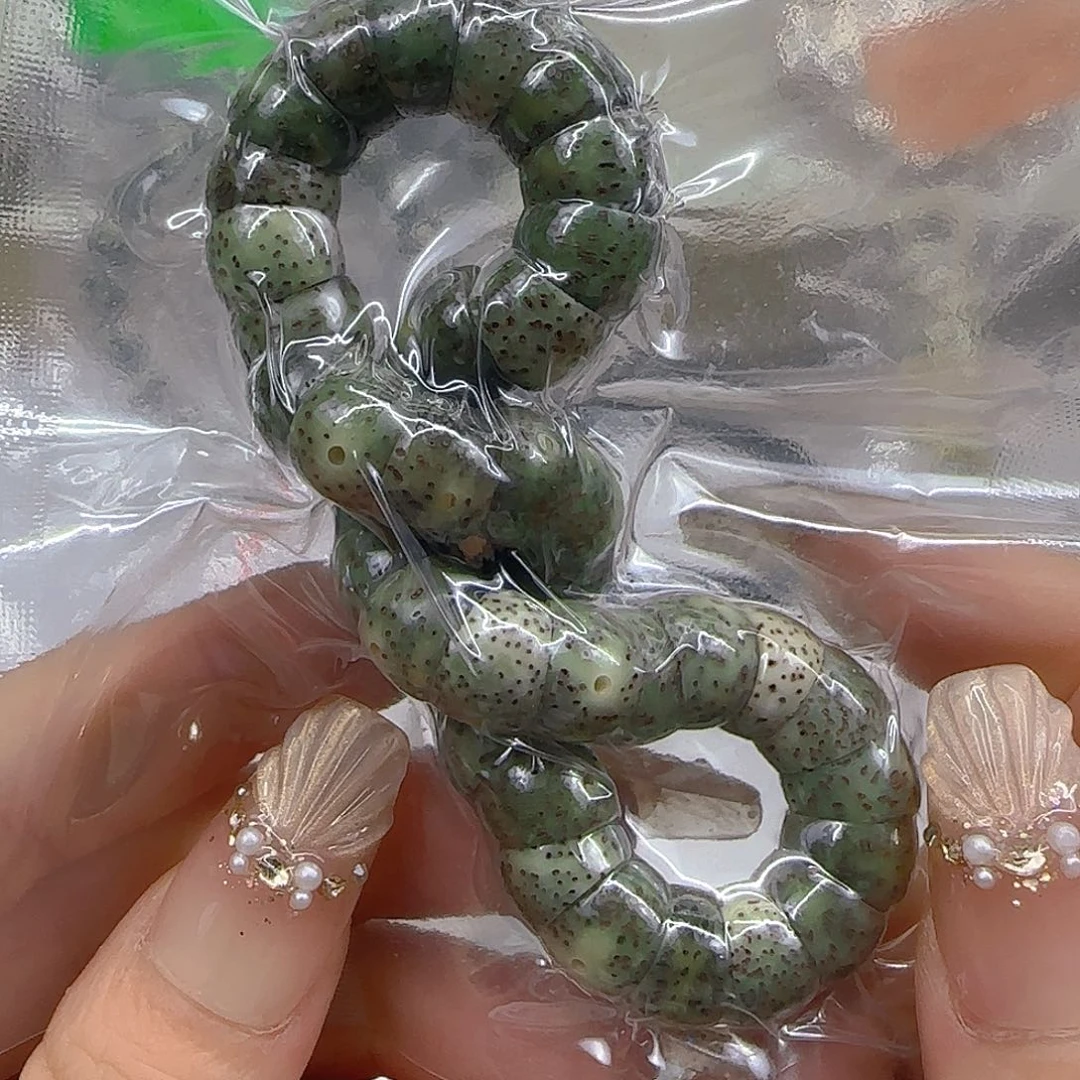 星月菩提手串212荣耀绿星月菩提1.0桶单圈