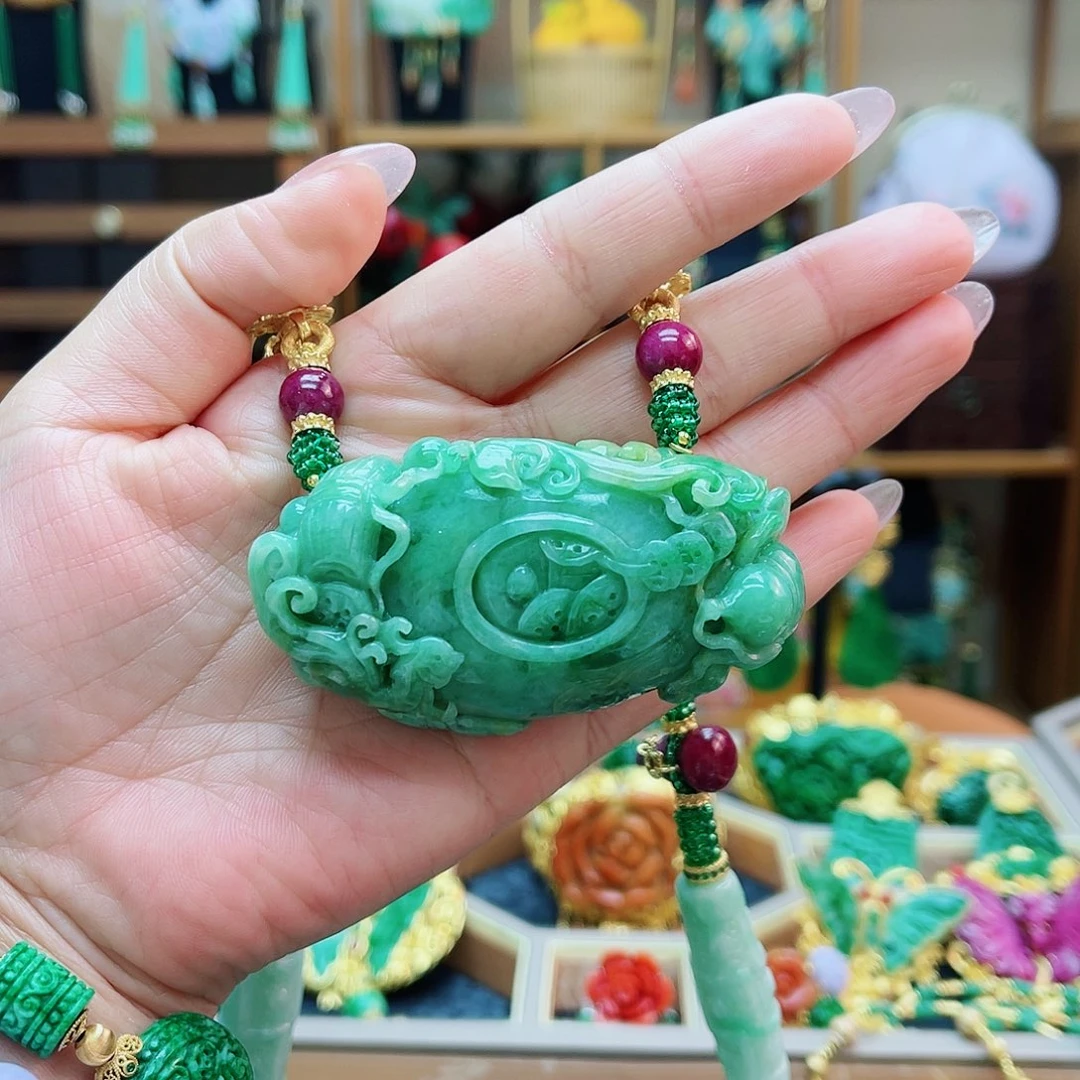 颈饰合金翡翠48小时鉴赏期