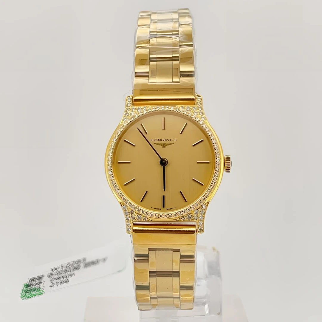 95新 Longines/浪琴  手动机械后钻24mm/公价32999/w12283
