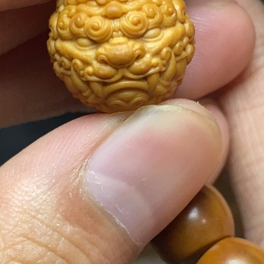 吊坠猴头核桃新双面唐狮