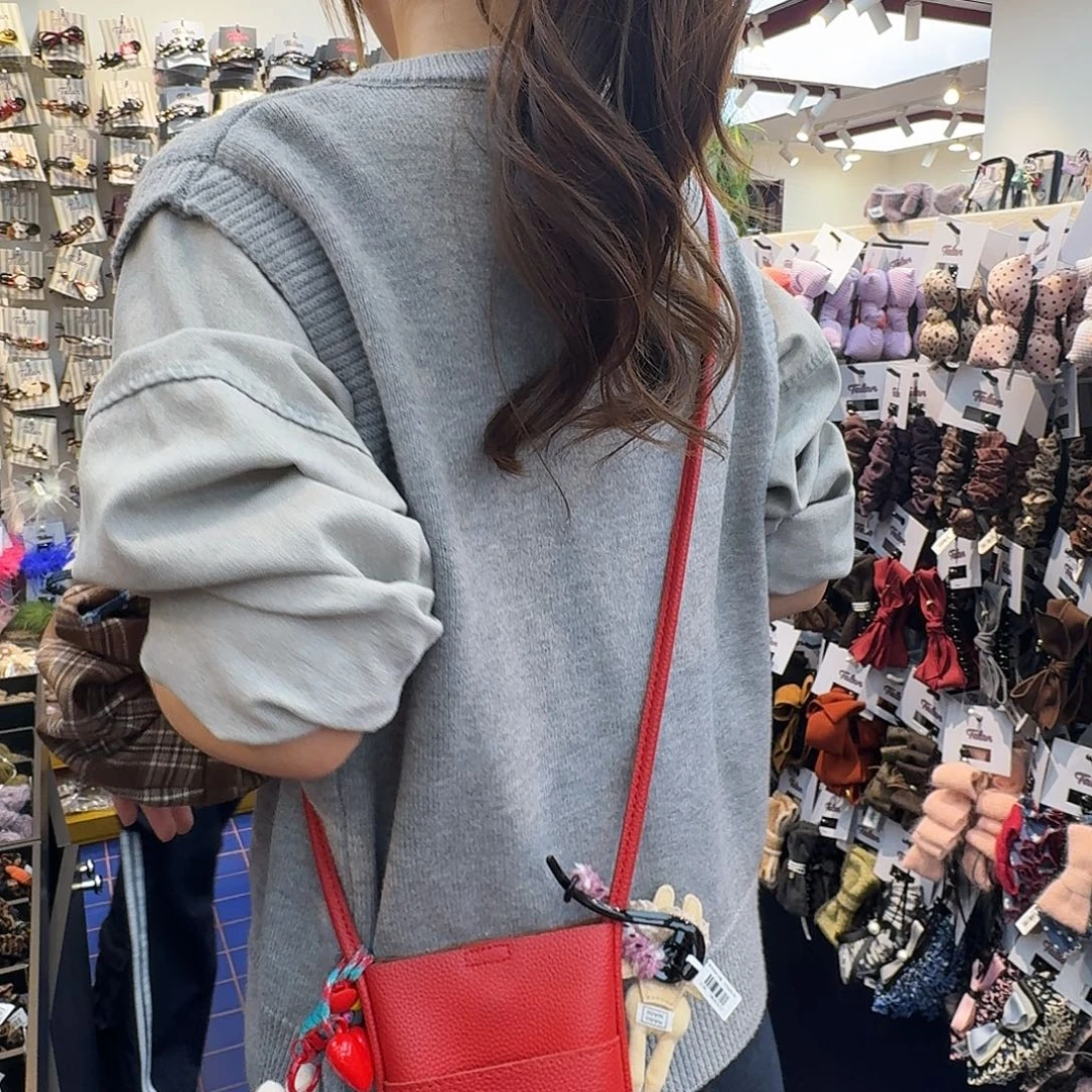 布艺非金属手机包