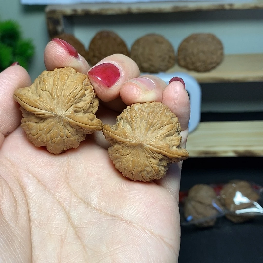 文玩核桃把件婧***.磨盘