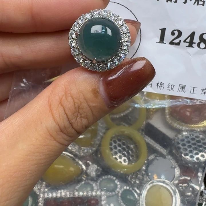 翡翠14K金镶嵌颈饰翡翠