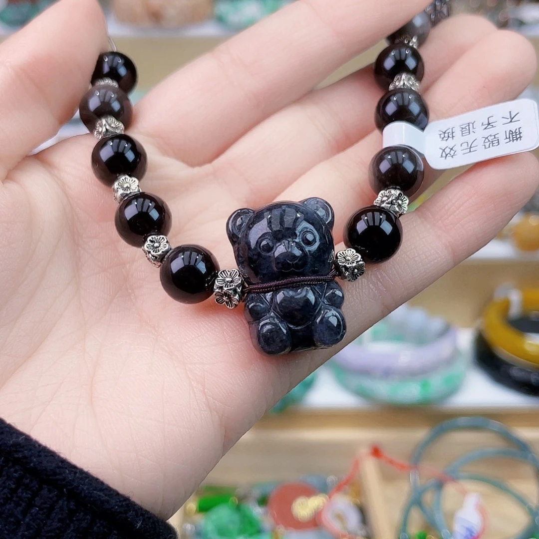 翡翠未镶嵌手链手链