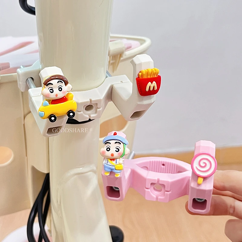 电动车挂钩前置通用可爱卡通蜡笔小新电瓶车头盔外卖多功能挂物钩