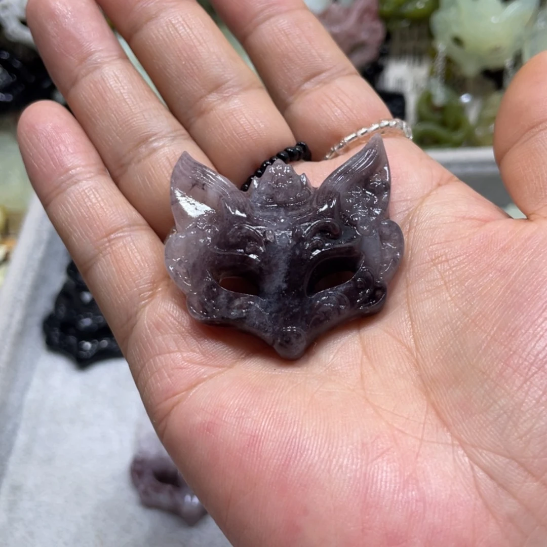 【闪购商品】岫玉颈饰未镶嵌?****喵12吊坠
