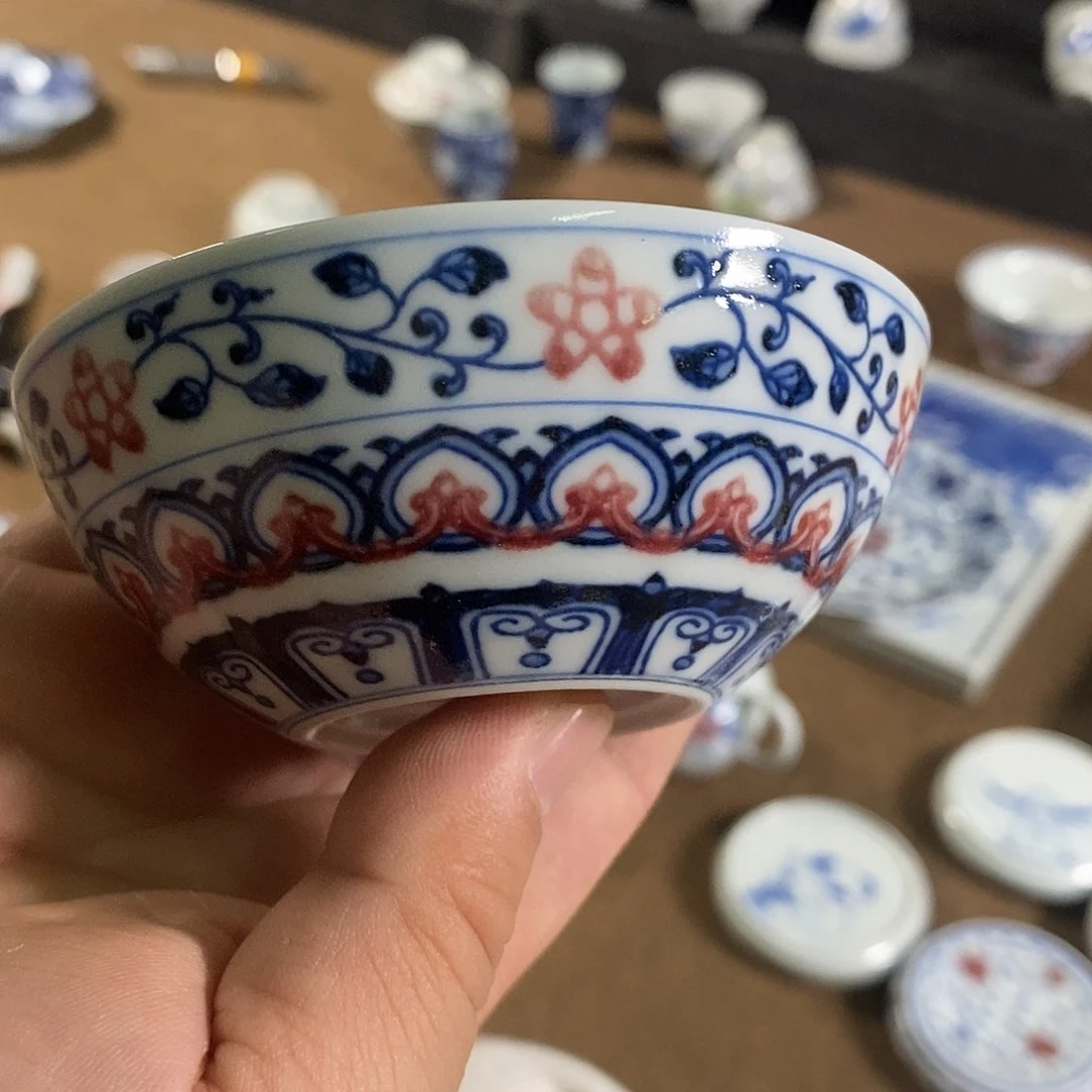 杯残**雨景德高温还原陶瓷