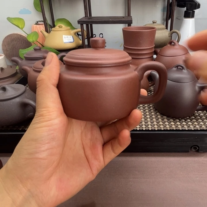 海***韵茶壶紫砂德钟200cc