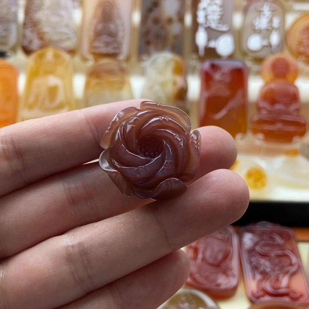 玛瑙/玉髓未镶嵌颈饰