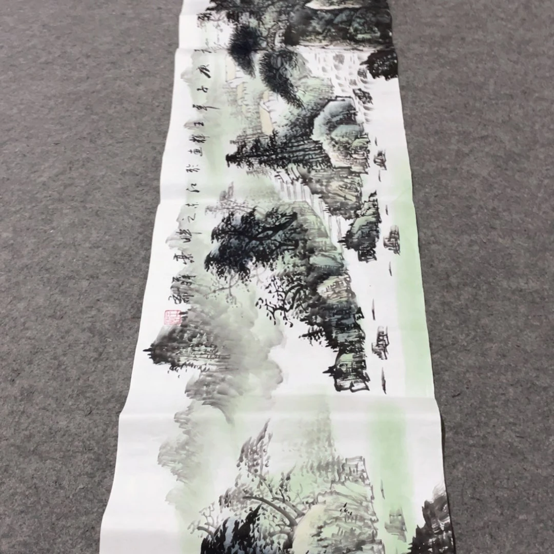 国画国画作品画心一张