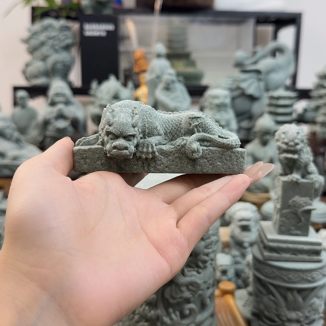 石材镇水兽趴小号