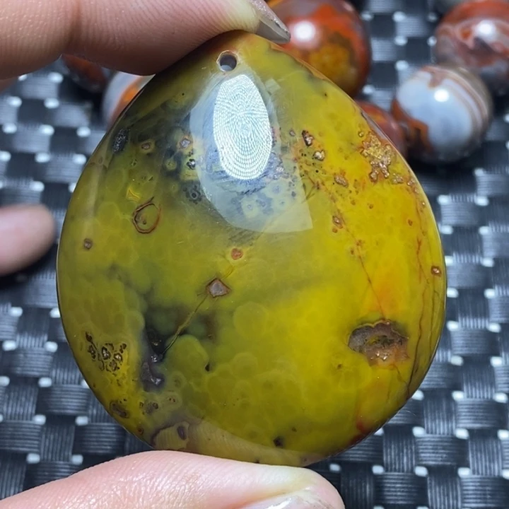 玛瑙/玉髓颈饰未镶嵌赤****1