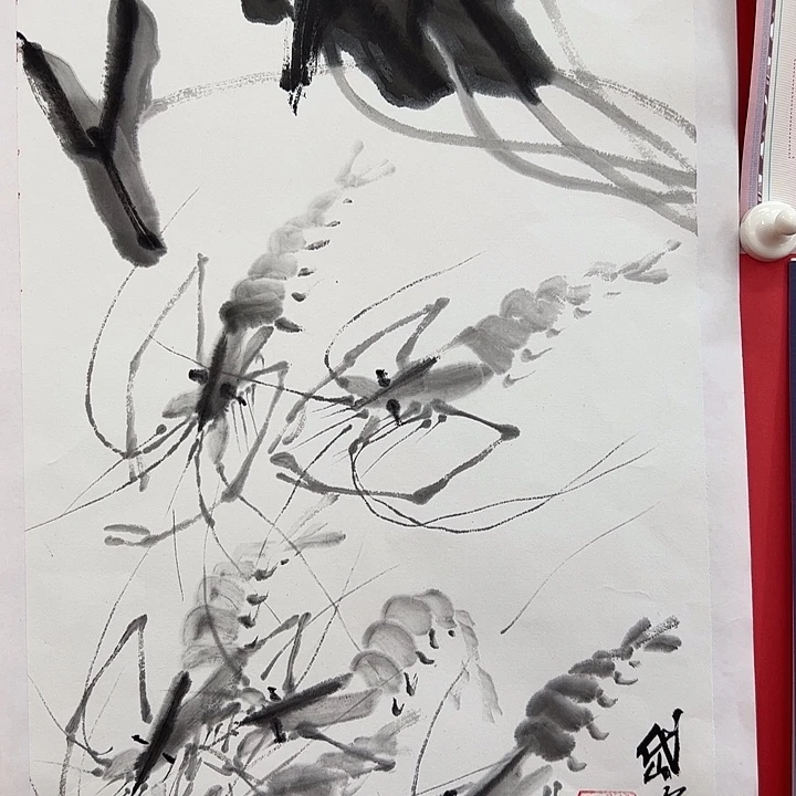 国画孟宪岱办展原作带信息 收藏证书